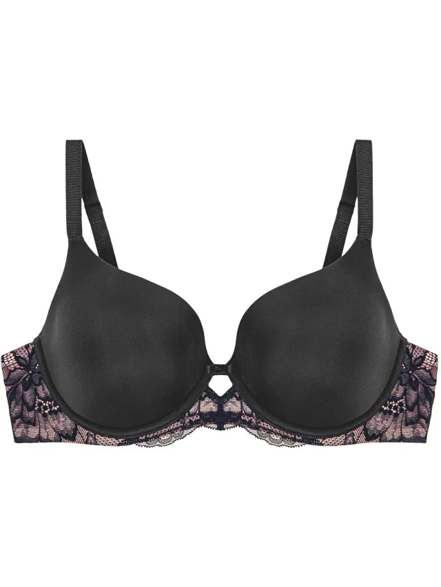 Triumph Amourette Charm Voorgevormde BH met Beugel - Zwart-90D