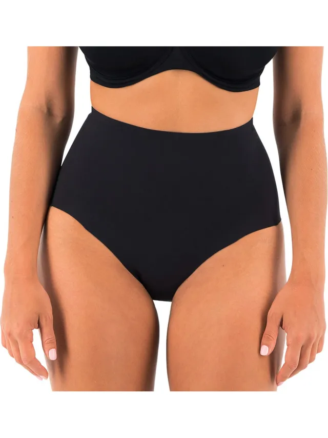 Fantasie SMOOTHEASE SHAPING BRIEF M Dames Onderbroek - Black zwart