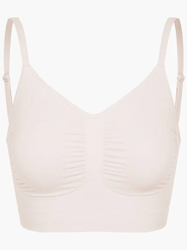 cfab Comfort Bralette-Zand-M - BH Zonder Beugel Voorgevormd - Ondergoed - Naadlos