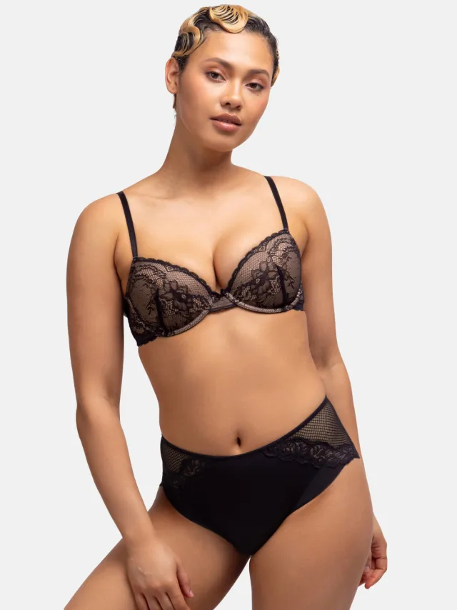 Dorina Chloe voorgevormde beugelbh zwart, foto 5