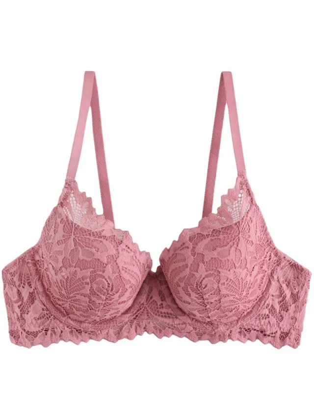 Next Dames - Kanten Ultimate Comfort balkonbeha met vulling - Roze Pink