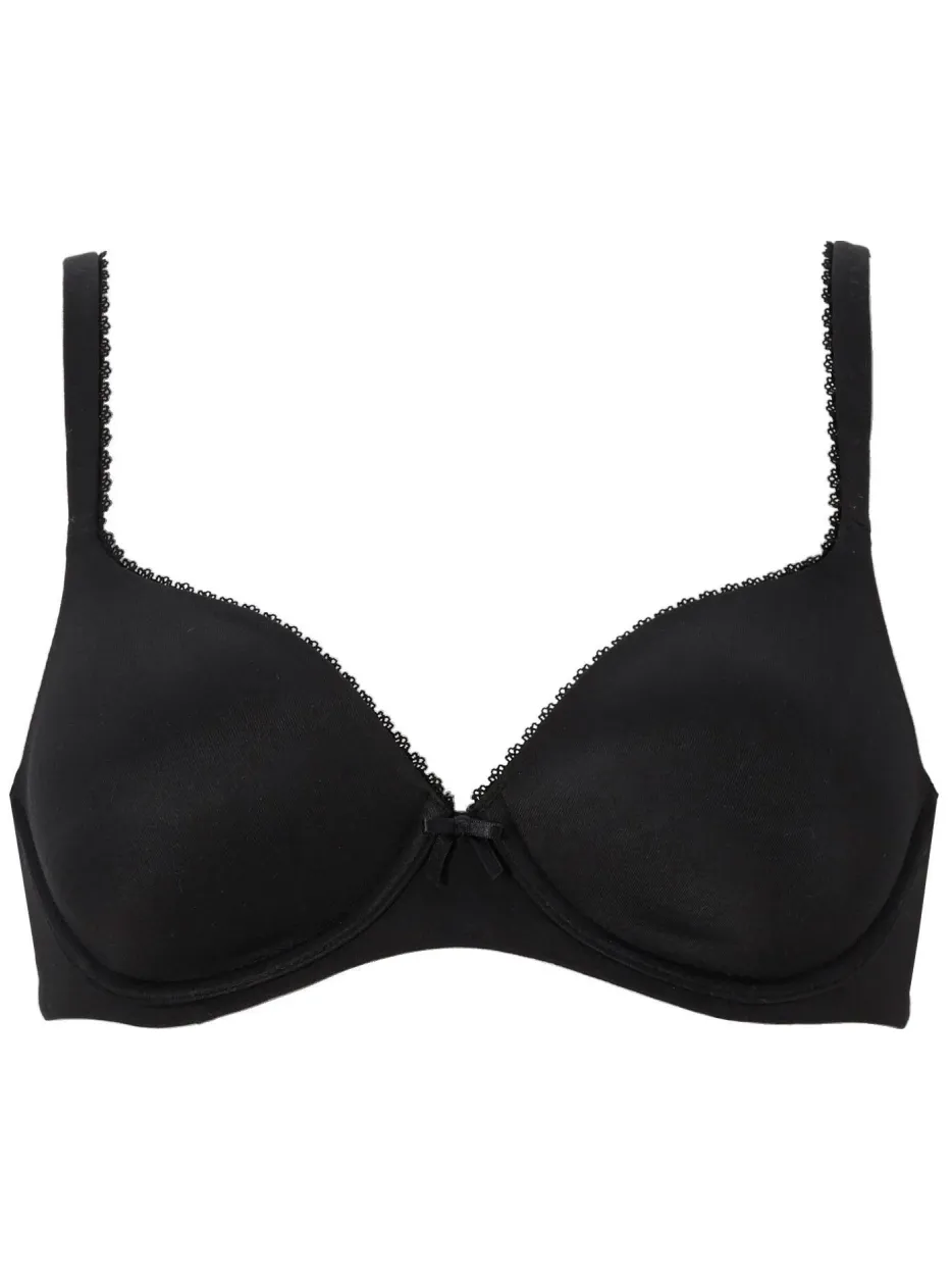 Triumph Perfectly Soft voorgevormde t-shirt-bh met beugel zwart, foto 2