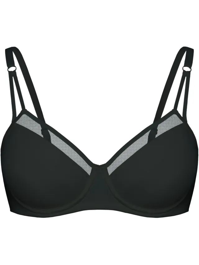 ESOTIQ Essential - Push-upbeha - Zwart - 85C - Uitneembare vullingen