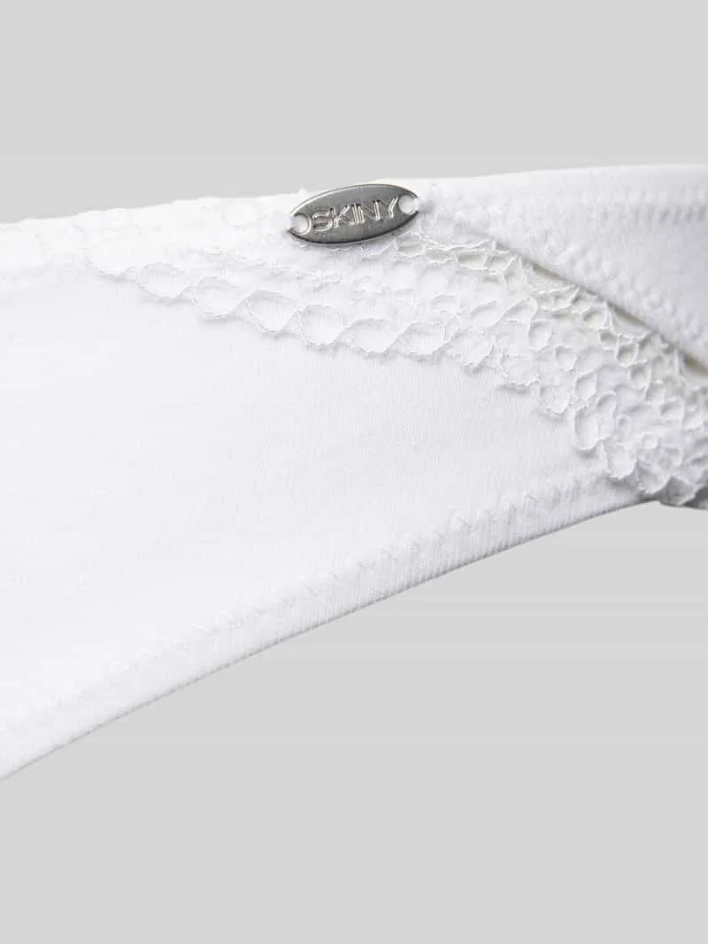 SKINY Slip met labeldetail wit, foto 3
