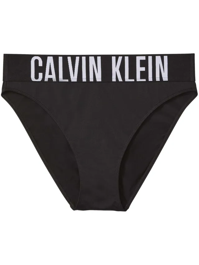 Calvin Klein Jeans High Waist Bikini slip zwart