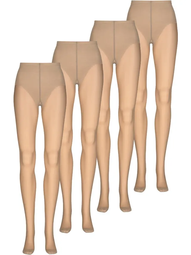 nur die Feinstrumpfhose Seidenfein In Shape 15 DEN teint
