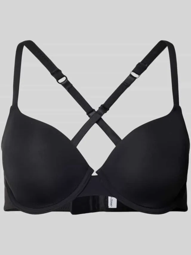 Jake*s Casual bh met beugel Zwart