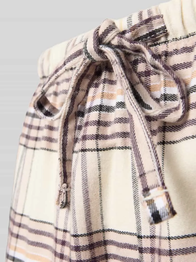 Boss Pyjamabroek met trekkoord bij de taille wit, foto 2