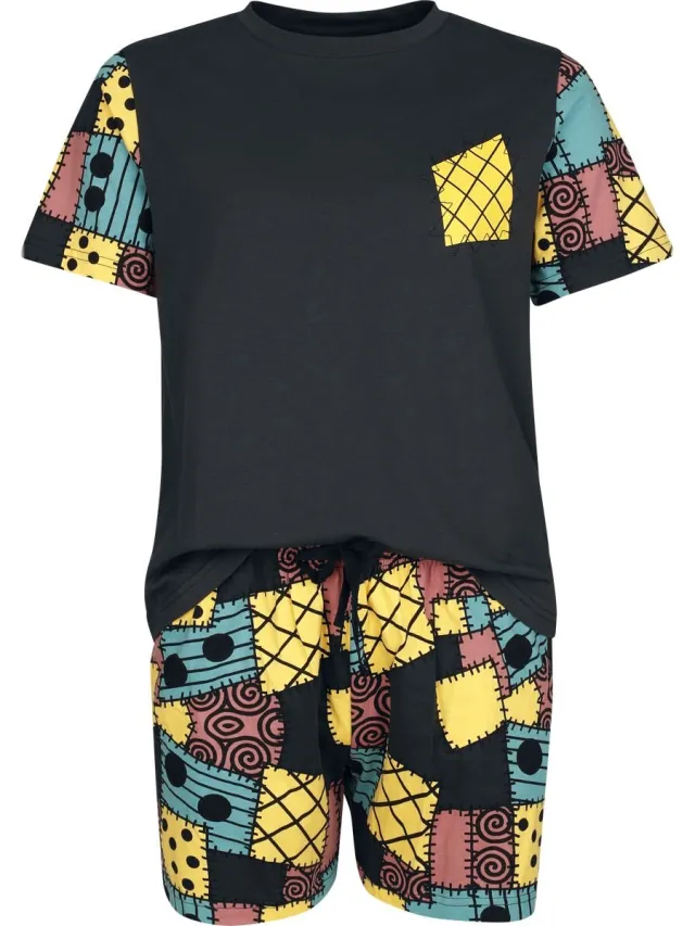 The Nightmare Before Christmas Sally Pyjama meerkleurig Katoen multicolor