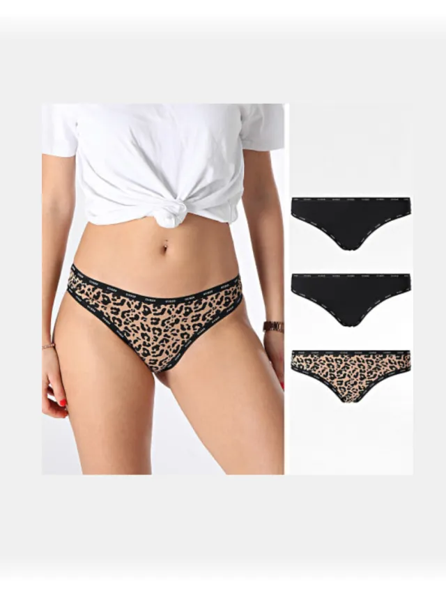 Guess Printed Basic string zwart