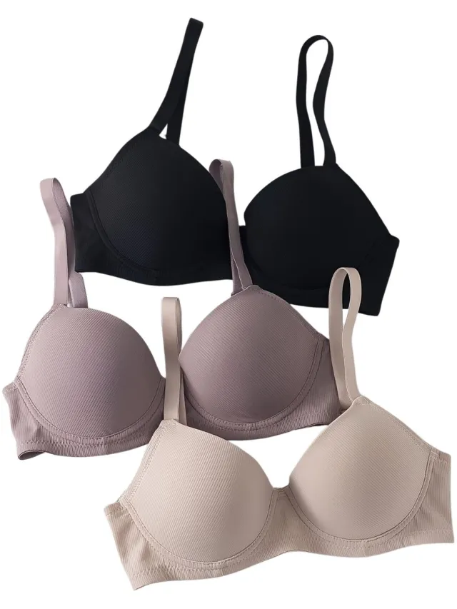 Currero BH Zonder Beugel - Strapless - Zonder Bandjes - Met Voorsluiting - Push-up Bh's - Comfort Beha - Comfortabel - Grote Sluiting - Veelkleurig - Cupmaat