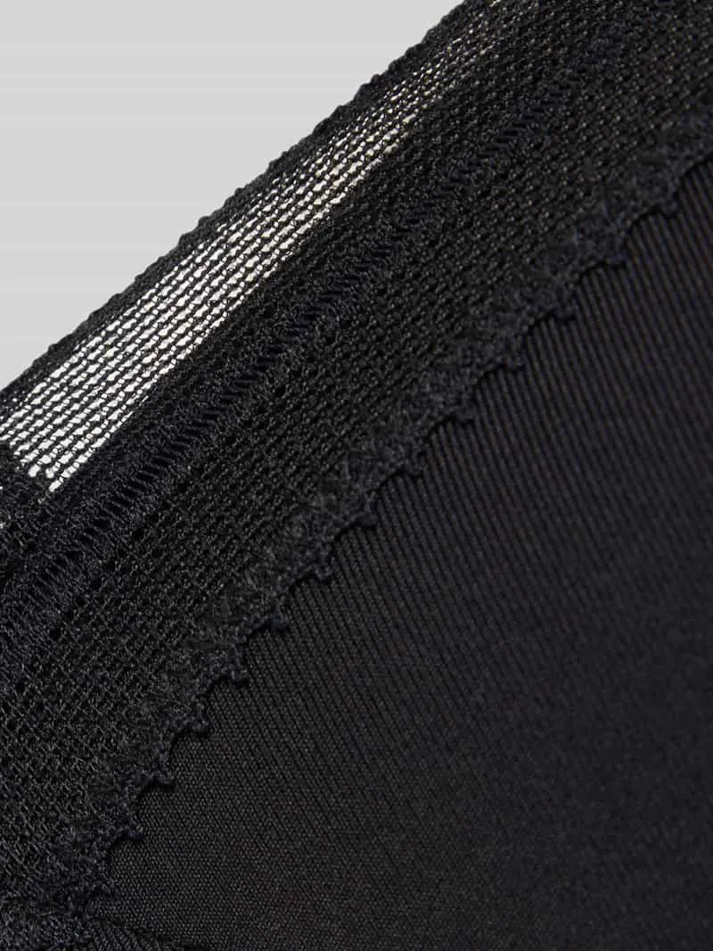 Sloggi Slim fit push-up bh met kant model 'Go Blush' zwart, foto 3