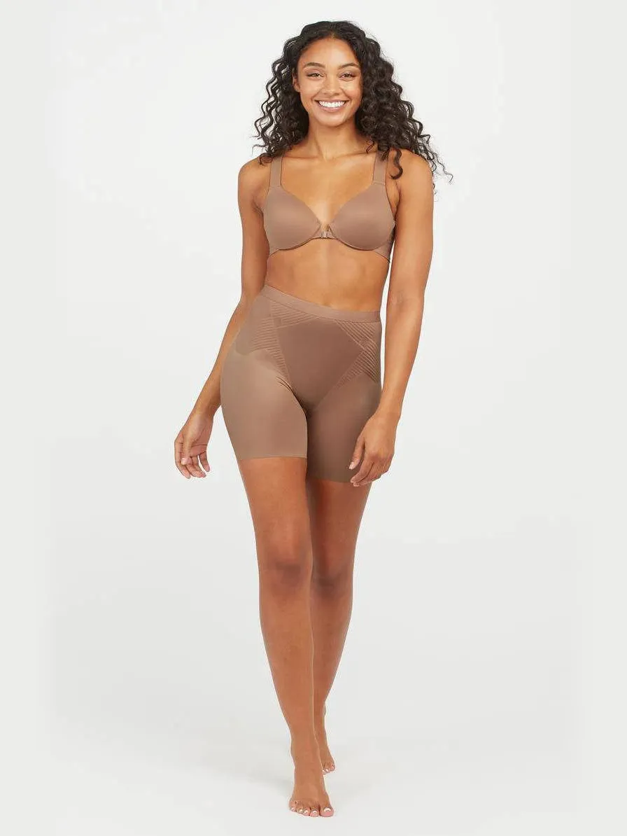 Spanx SPANXshape™ Invisible medium corigerende Girlshort donkerbeige, foto 3