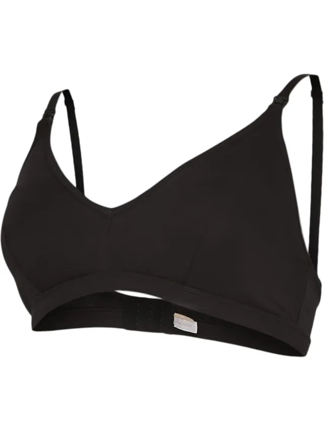 Mamalicious MLSIFFA FEED ME BRA 2F 2-P - Dames - Bh's Black