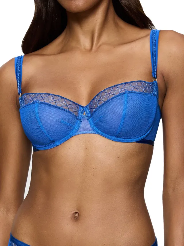 Triumph Bügel-BH Palina Cosmic Heartbeat illumines blue