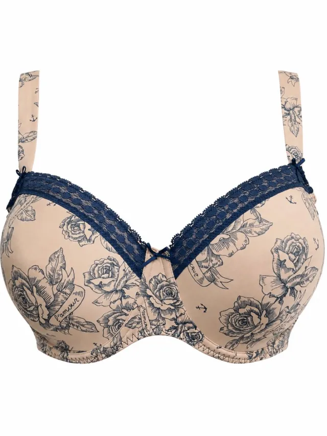 PrimaDonna Twist Matama Voorgevormde Balconette Bh 0242192 Light Tan - maat EU 85G / FR Huid