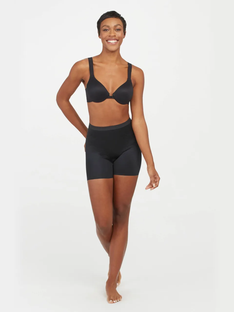 Spanx SPANXshape™ Invisible medium corigerende Girlshort zwart, foto 3