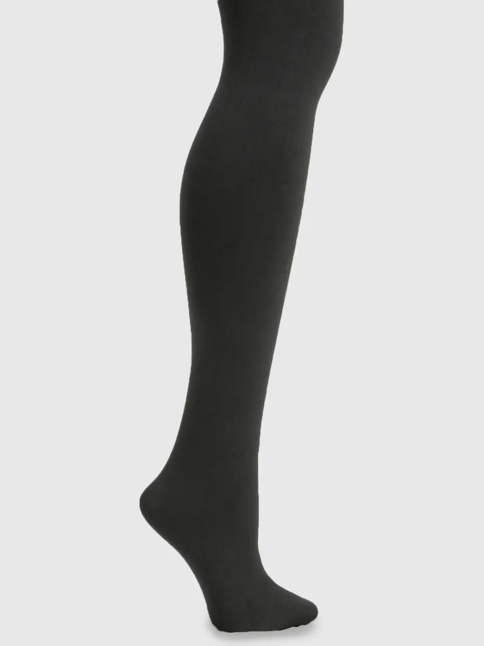 boohoo Dames Thermische fluwelen pluche tights zwart, foto 2