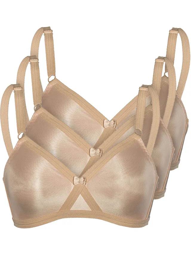 Sassa 3-pack Zachte bh Functional Bras poeder