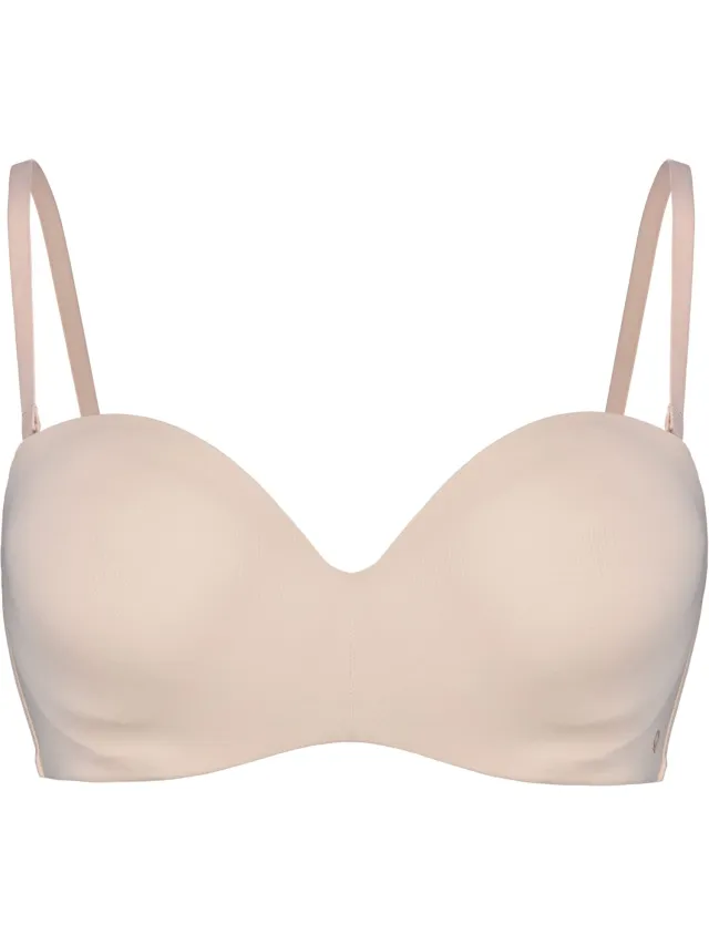 ESOTIQ Q1.03 RAFFEN - Push-upbeha - Balconette - Zandbeige