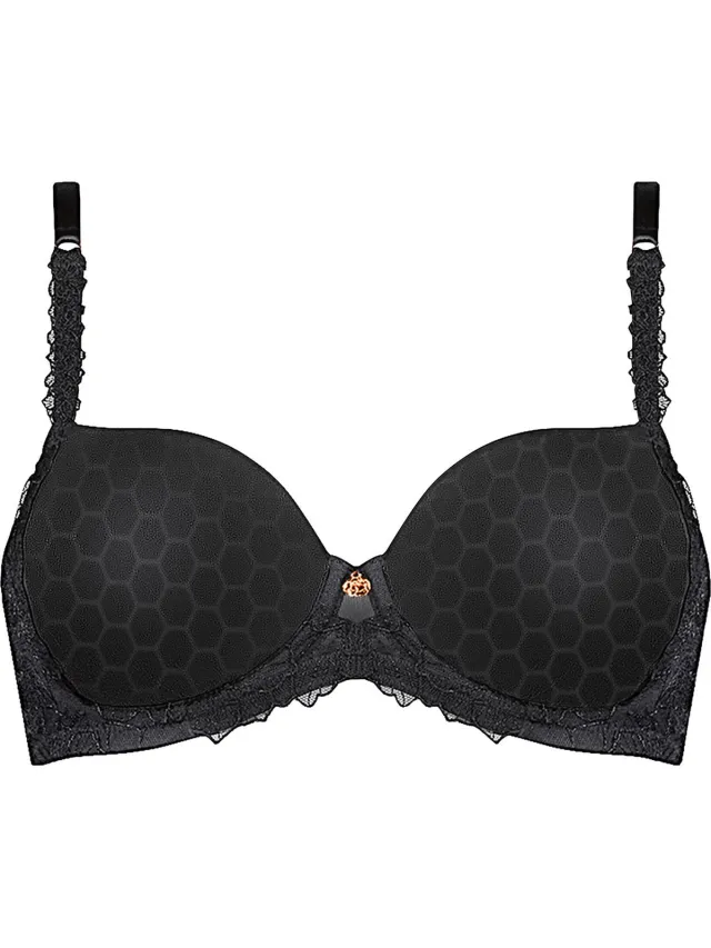 Triumph Bügel-BH Azalea Florale Zwart