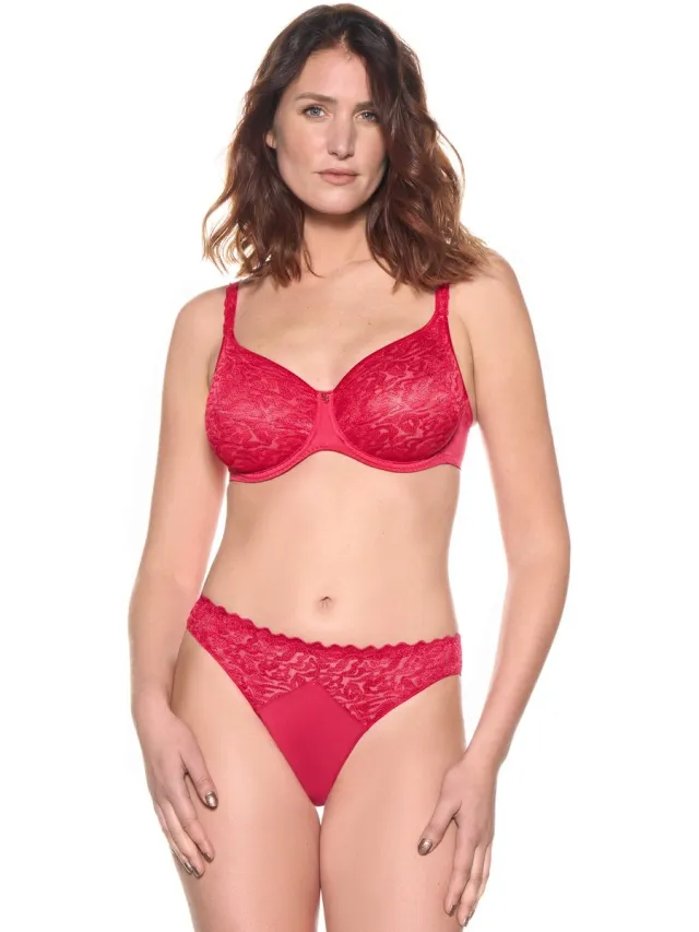 Louisa Bracq Electric Waves Full Cup BH Rouge - Rood