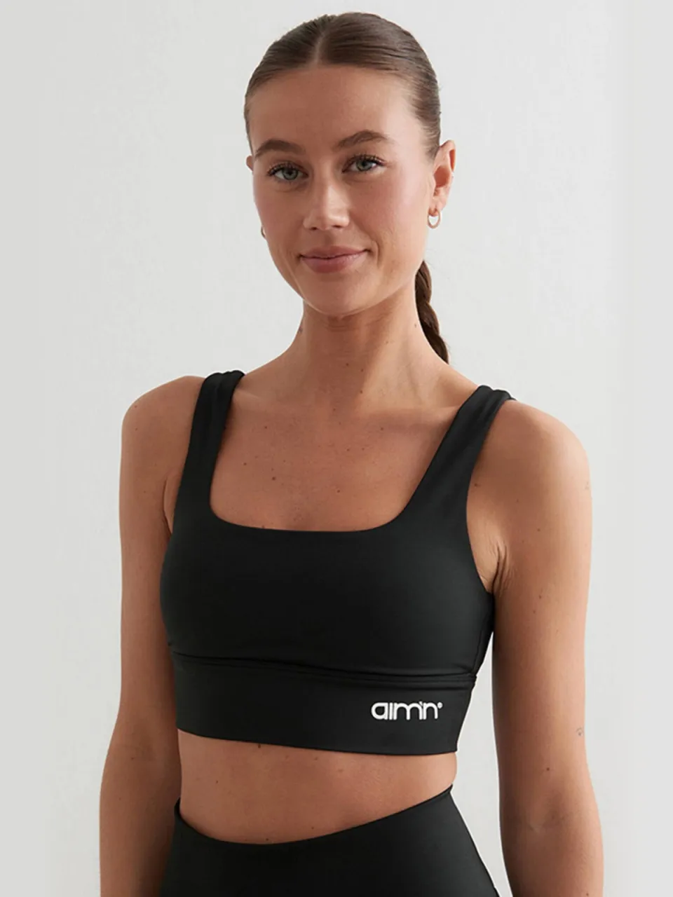 Aim'n sport-bh high support Core zwart, foto 7
