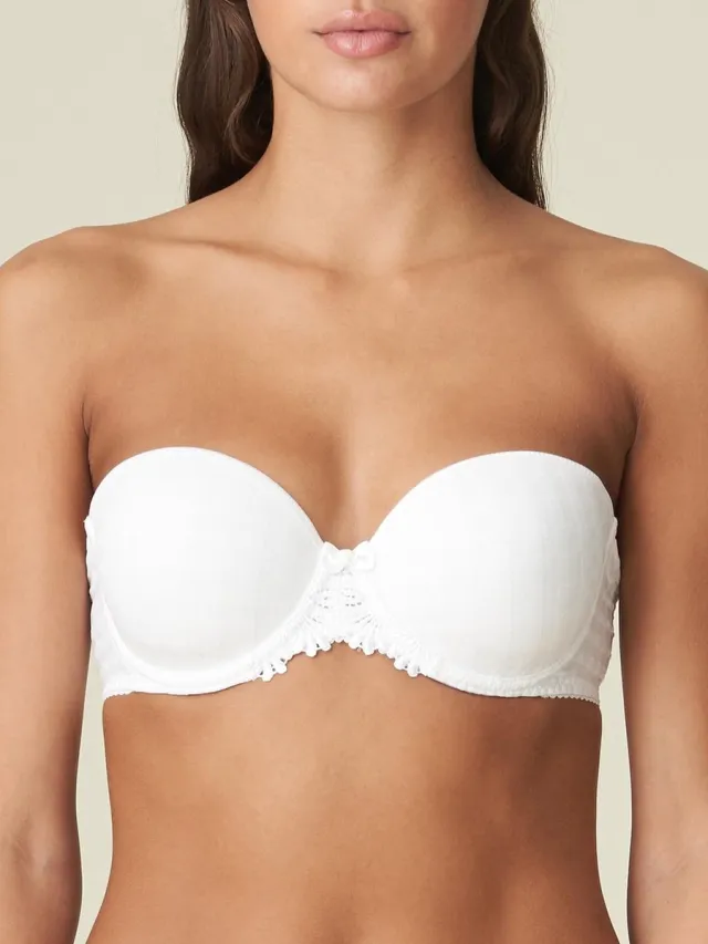 Marie Jo Avero Strapless Bh 0100413 Wit - maat EU 75B / FR