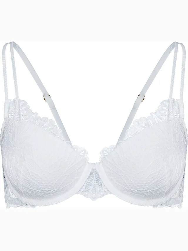 ESOTIQ Celeste-serie - Push-upbeha - Crème - Uitneembare vullingen