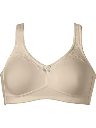 NATURANA Molded Cotton Soft bra Beige,Zwart,Wit