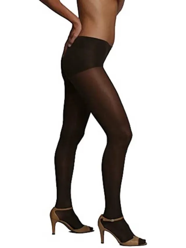 Platino total confort 40 den panty maat 44/46 zwart