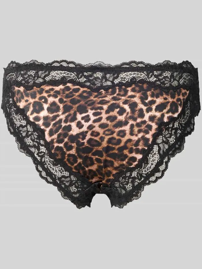 Dorina Slip met kant zwart, foto 2