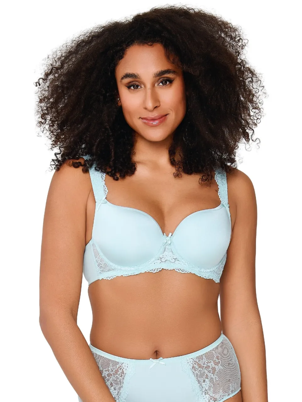 Lingadore DAILY T-Shirt BH - Plus Size Blauw/Veelkleurig