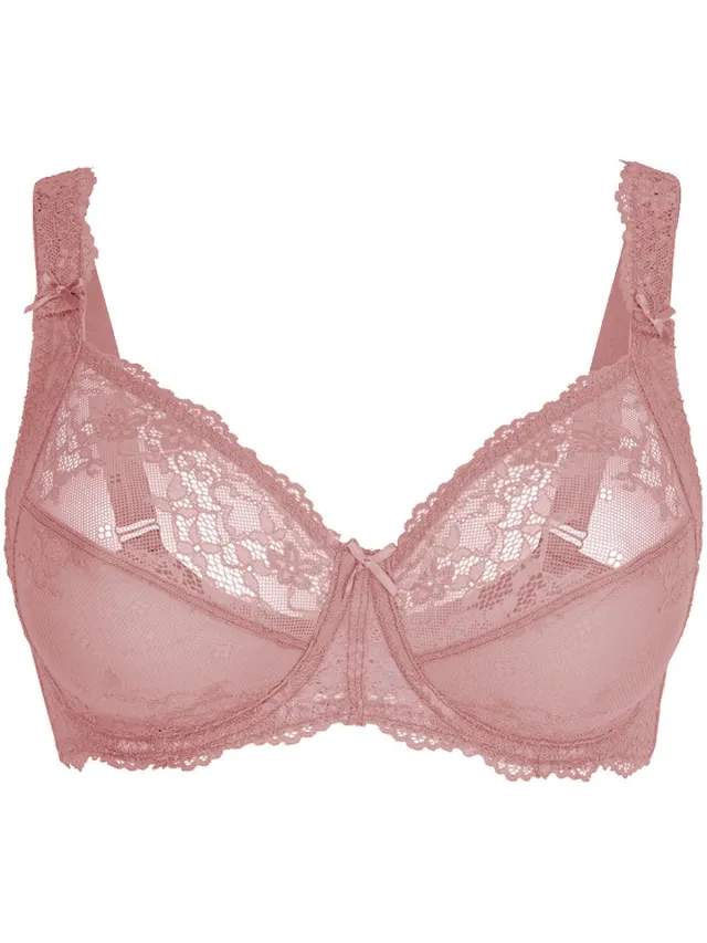 LingaDore DAILY Beugel BH - Plus Size antique rose