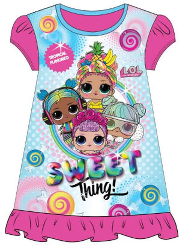 L.O.L. Surprise! nachtjapon - LOL Surprise pyjama nachthemd - roze