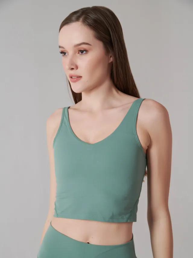 Onamaste Mantra Tank Sport-bh groen