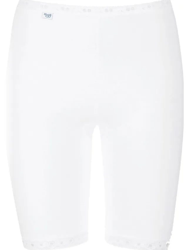 Sloggi Basic+ biker short met kant wit, foto 2
