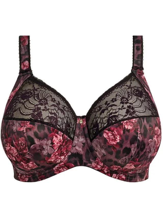 Elomi Morgan Beugel BH Dark Romance - Zwart/Meerkleurig