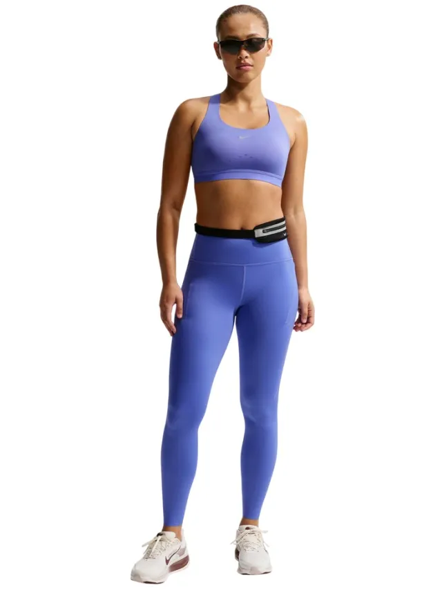 Nike Dames/Dames Swoosh Sportbeha (Paars)