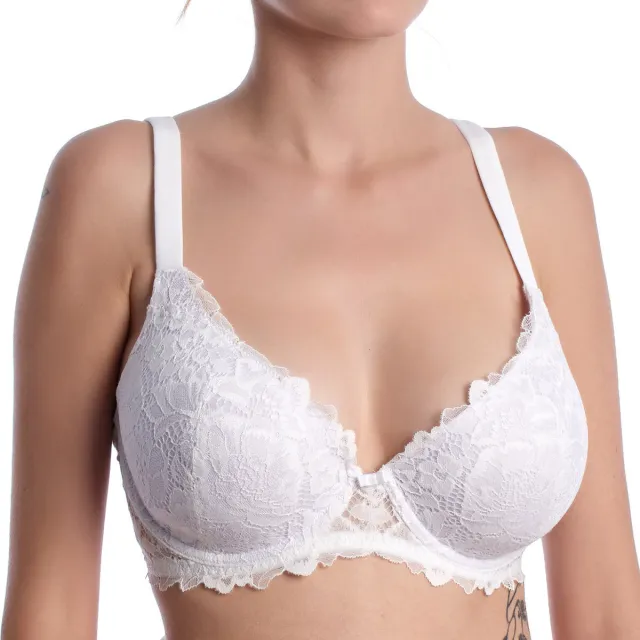 Lormar Voorgevormde bh Lormar COMFY-BALCONETTE Wit