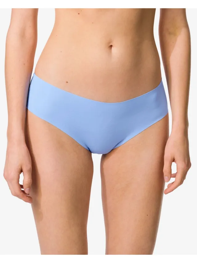 HEMA Damesbrazilian micro met kant blauw (blauw)
