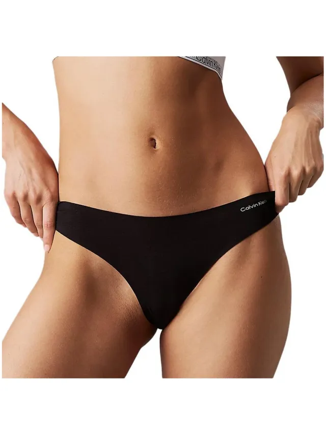 Calvin Klein bralette wit Zwart