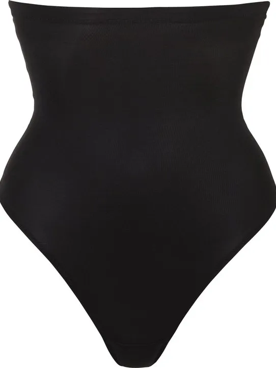 MAGIC Bodyfashion S - Hi Waist Thong - Zwart