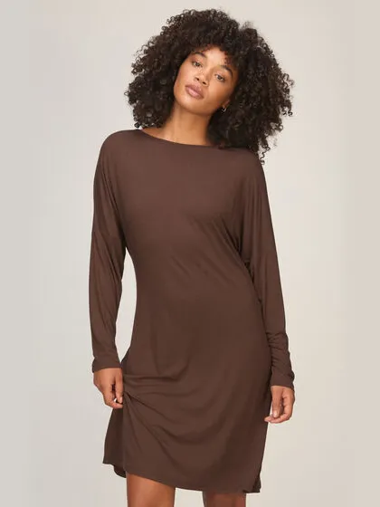 Hunkemöller Nightshirt Jersey Essential Bruin
