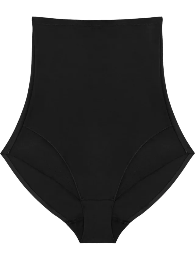 Triumph True Shape Sensation Super HW Panty Corrigerend ondergoed - BLACK Zwart