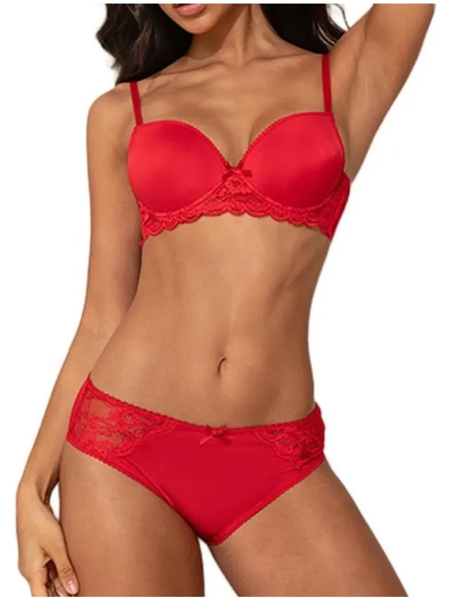 Les Petites Bombes Etoile slip rood