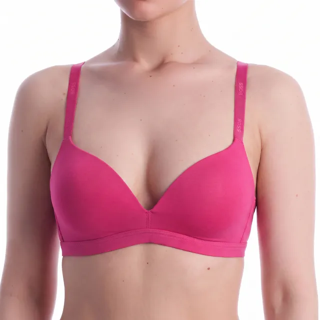 Boss bralette zonder beugel roze