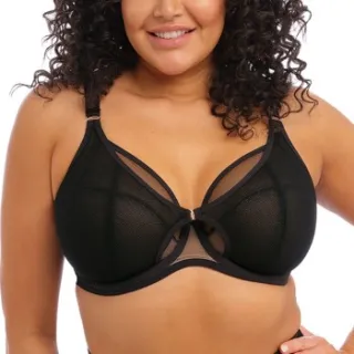 Elomi Kintai plunge beugel-bh zwart Zwart,Groen