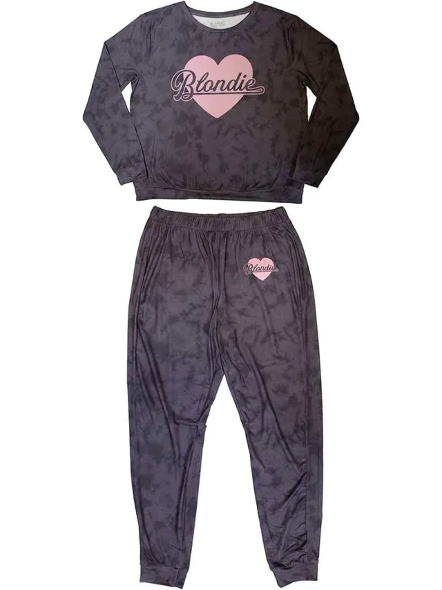 Blondie Heart Of Glass Pyjama - XL - Paars