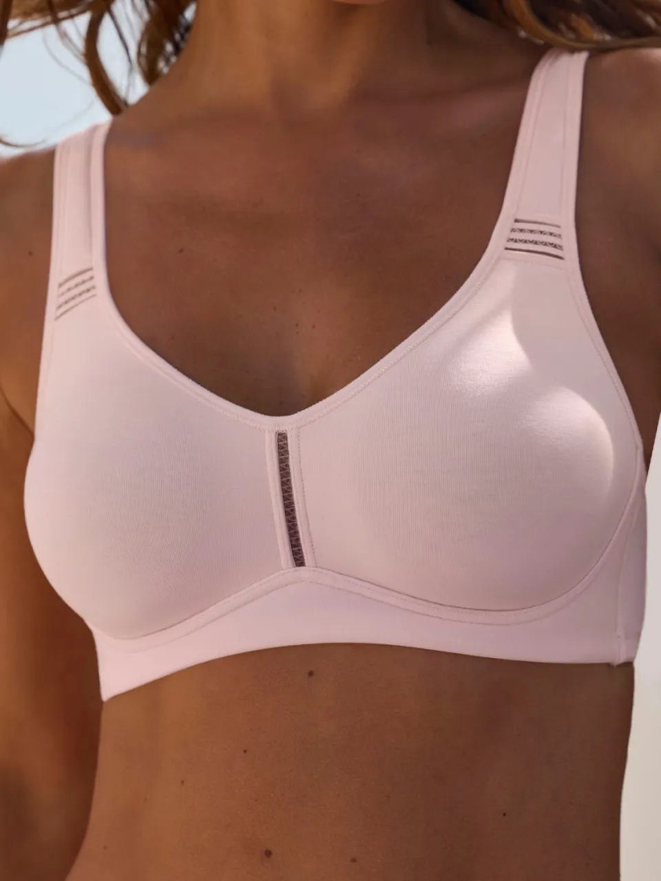 t-shirtbeha roze en wit, foto 3